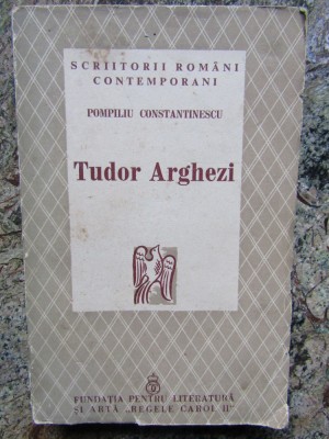 Pompiliu Constantinescu - Tudor Arghezi foto