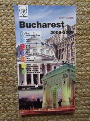 Bucharest City Guide 2008-2009 foto