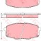 Set placute frana,frana disc KIA CARENS II (FJ) (2002 - 2006) TRW GDB3342