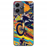 Husa compatibila cu Xiaomi Redmi 12 5G Silicon Gel Tpu Model Motocross Pop Art