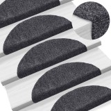 Covorase Scari Autoadezive Gri Inchis 56x17x3 cm Punch 10 Bucati