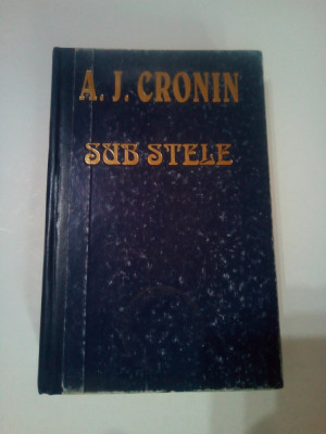 A.J. CRONIN ~ SUB STELE foto