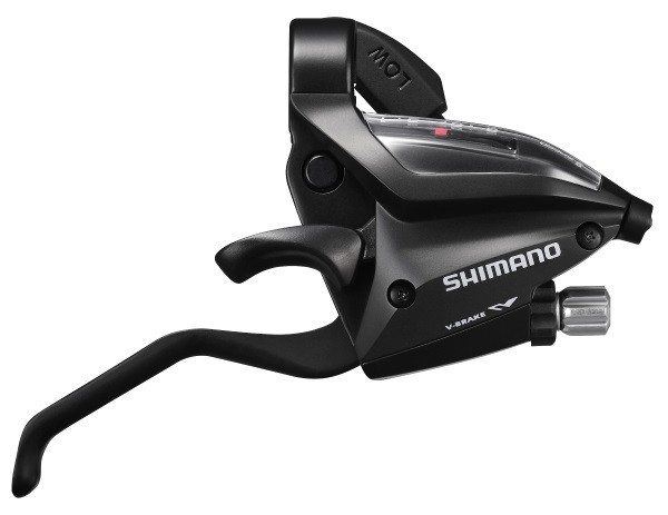 Maneta schimbator/frana Shimano ST-EF500-8R, montaj dreapta, 8 viteze, cablu 205... Cod:ESTEF5002RV8AL