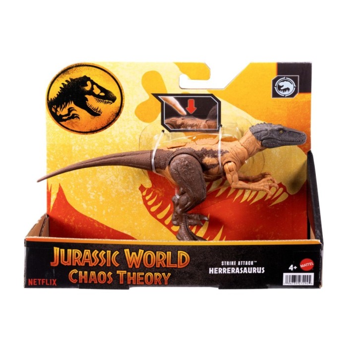 JURASSIC WORLD CHAOS THEORY STRIKE ATTACK DINOZAUR HERRERASAURUS SuperHeroes ToysZone