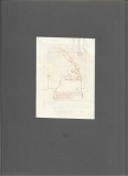 PM474N Ex-libris dr Q M Vyskočil de Franz Von Bayros, heliogravură, cca 1910