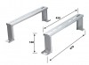 Set suporti aer conditionat pentru pardoseala, Oem