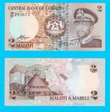 Lesotho (p#4) 2 Maloti 1981 UNC &#039;Basotho Hat&#039; serie: B/81 293673