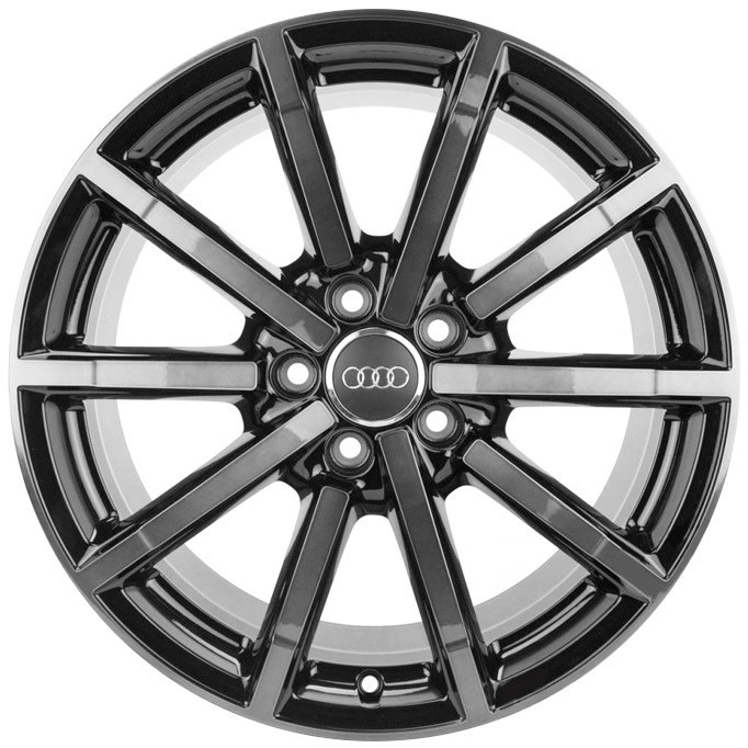 Janta Aliaj Oe Audi 18&amp;quot; 8J x 18 ET46 Negru Mat Titan 8V0601025AR