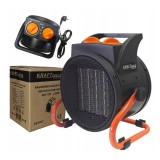 Aeroterma electrica pentru caldura, cu termostat, 2.5 kW, 2500 W, Kraft
