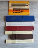 Lot Colecție: 3 Rigle de Calcul Logaritmice Tehnolemn Timișoara + Manualul Original (A. Crețu
