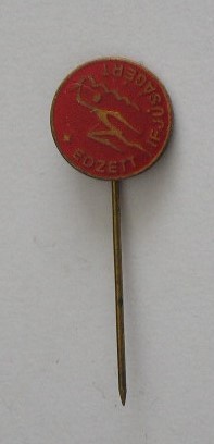 QW9 L 88 - insigna - tematica sport - Edzett ifjusagert - Ungaria