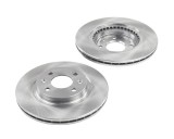 Set 2 bucati - Discuri frana fata Dacia Logan 2004-2021, Sandero 2008-2021, ventilat 259 x 20,6, Nissan Kubistar 2003-2008, Renault 19, Megane 1, Cli