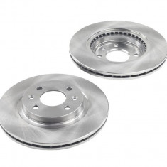 Set 2 bucati - Discuri frana fata Dacia Logan 2004-2012, ventilat 259 x 20,6 si Renault 19, Megane 1, Clio , Kangoo , Twingo 2,