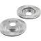 Set 2 bucati - Discuri frana fata Dacia Logan 2004-2021, Sandero 2008-2021, ventilat 259 x 20,6, Nissan Kubistar 2003-2008, Renault 19, Megane 1, Cli