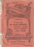 I. PETROVICI - EVOCARI DE MARI FILOSOFI ( BPT 1513-1514 )