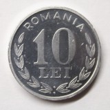 PROBA 10 LEI 2000 . ALUMINIU . Nu figureaza in catalogul Schaffer ediția a II-a (REV)