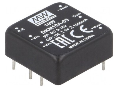 Convertor DC/DC 10W 9-18V la 5V / -5V foto
