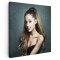 Tablou Ariana Grande cantareata 2130 Tablou canvas pe panza CU RAMA 80x80 cm