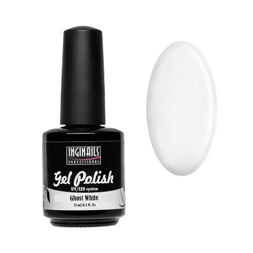 Ojă permanentă Inginails Professional - Ghost White 15 ml