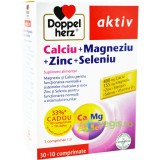 Calciu + Magneziu + Zinc + Seleniu Aktiv 30cpr+10cpr