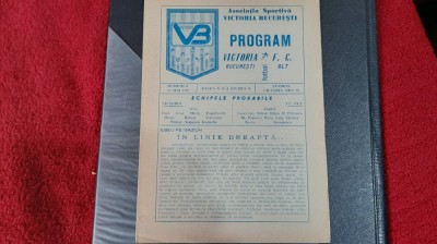 program Victoria Buc. - FC Olt foto