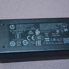 Incarcator laptop HP 19.5V 45W 2.31A model HSTNN-LA40 mufa noua albastra