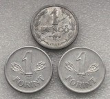 Ungaria lot 1 pengo 1941 + 1 forint 1967 si 1968 **