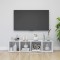 Comode TV, 4 buc., alb, 37x35x37 cm, PAL