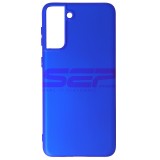 Husa Silicon Samsung Galaxy S21 Plus, Electric Blue, High Copy