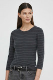 Cumpara ieftin G-Star Raw pulover din amestec de lana femei, culoarea gri, light