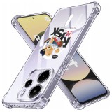 Husa antisoc pentru xiaomi redmi note 14 4g (standard) - airbag tpu, col&Egrave;uri ranforsate - risk taker
