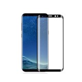 Folie sticla 3D, Full screen, Samsung Galaxy S9+ (S9 Plus), acopera tot ecranul, Negru, MyStyle