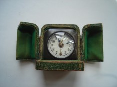 Ceas de voiaj francez Reveil de voyage Bijou, la cutie