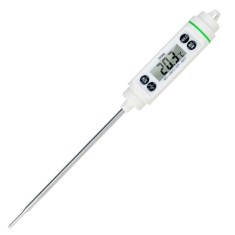 Termometru digital cu sonda pentru bucatarie, lichide, alimente, carne, lactate, prajituri, ceara etc. -50&deg; C - +350&deg; C, model Premium, alb