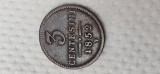 Imperiul austriac 3 CENTESIMI 1852 V