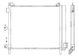 Condensator climatizare Nissan Micra, 05.202017, motor 1.2, 59 kw benzina, cutie manuala/CVT, full aluminiu brazat, 515 x403 x16 mm, cu uscator si, Aftermarket