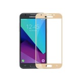 Folie Sticla 3D Full Aurie Samsung Galaxy J3 2017, AntiShock, Protectie Ecran Margini Acoperite