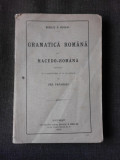 Gramatica romana sau macedo-romana - Mihail G. Boiagi