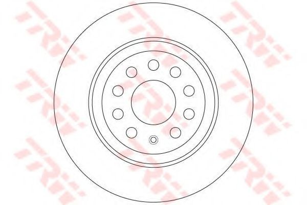 Disc frana SKODA SUPERB III (3V3) (2015 - 2016) TRW DF6504