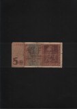 Germania 5 marci mark 1942 seria12456346 uzata