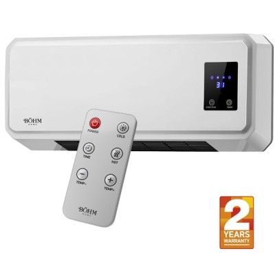 Aeroterma de perete BH2000 B&amp;Ouml;HM , doua trepte de putere 1000/2000W, Timer 1-12 H , suprafata de incalzire 20-25 m&amp;sup2; Innovative ReliableTools foto