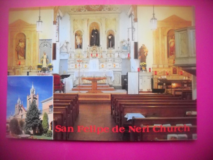 HOPCT 8357 BISERICA SAN FELIPE DE NERI -SUA-AMERICA DE NORD -NECIRCULATA-