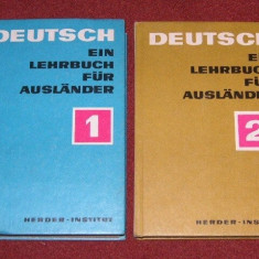 CURS DE LIMBA GERMANA - DEUTSCH EIN LEHRBUCH FUR AUSLANDER (2 vol.)