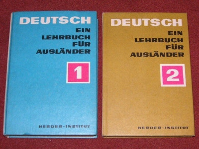 CURS DE LIMBA GERMANA - DEUTSCH EIN LEHRBUCH FUR AUSLANDER (2 vol.) foto