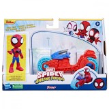 Set figurina cu motocicleta, Spidey, F7459