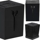Suport organizator pentru foarfece și accesorii de frizerie, Negru