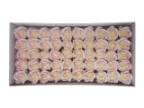 Trandafiri de sapun degrade pentru aranjamente florale set 50 buc, model 5
