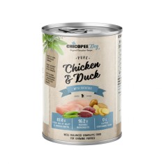HRANA UMEDA PENTRU CAINI SUPER PREMIUM CHICOPEE JUNIOR PUIRATA 400G
