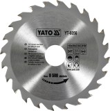 Disc fierastrau wolfram pentru lemn 160 mm x 24T YATO