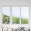 VidaXL Folie fereastră, 5 buc., statică/mată, gri, PVC 3208946